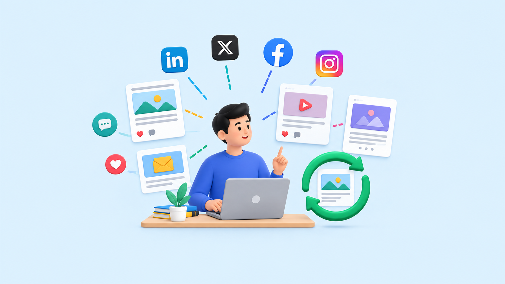 Social Media is not just about Creating Content