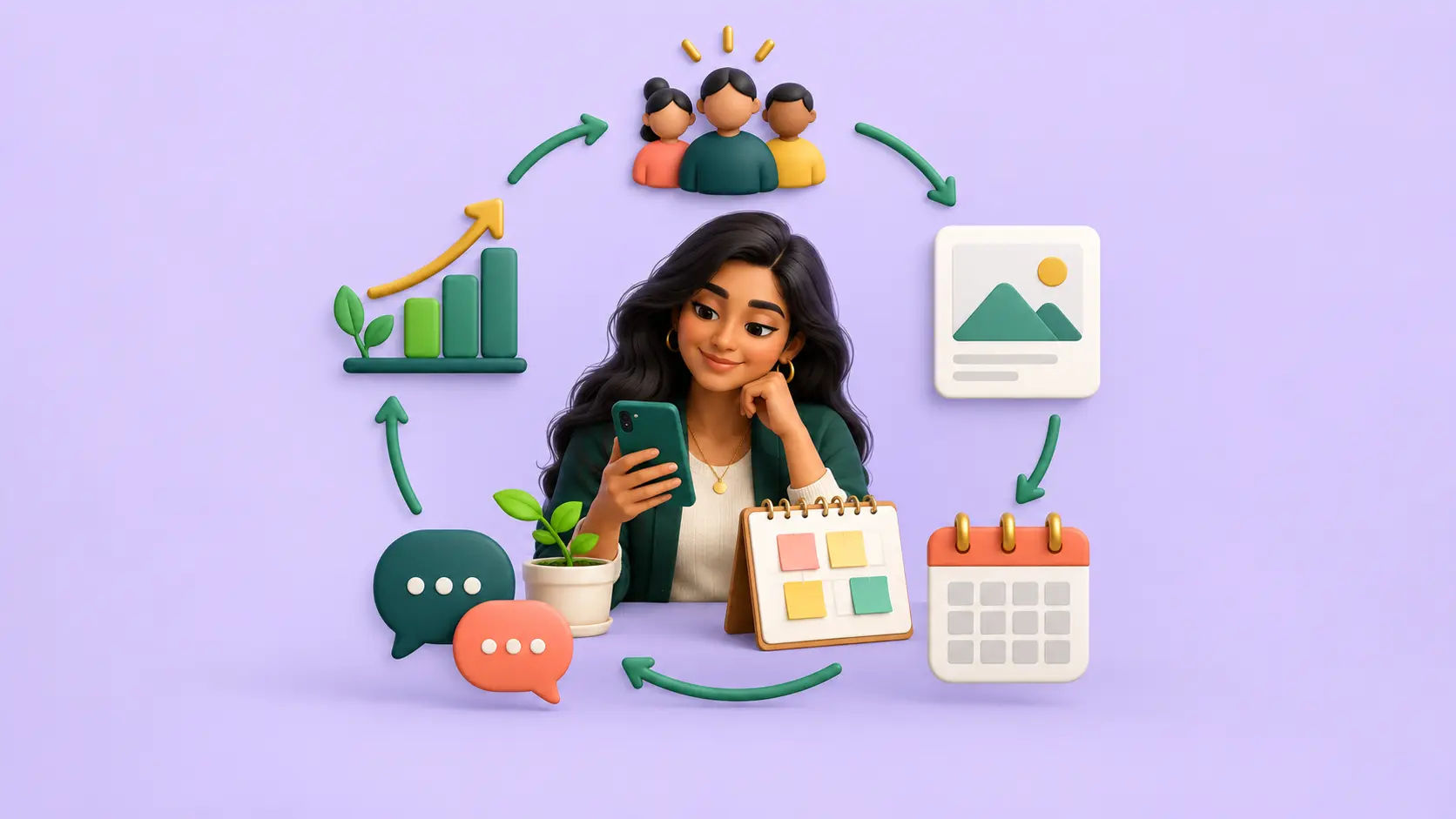 Organic Social Media Marketing Strategy (Simple System)